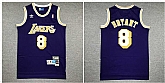 Lakers 8 Kobe Bryant Purple Hardwood Classics Jersey,baseball caps,new era cap wholesale,wholesale hats
